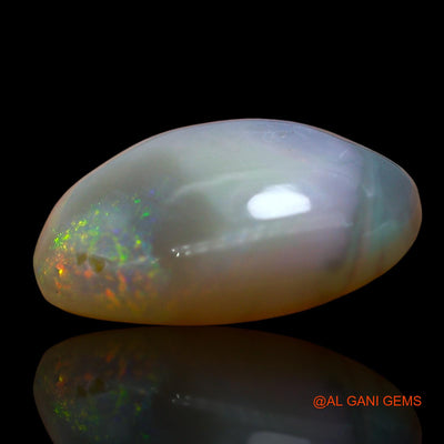 9.00 Cts Natural Australian Fire Opal Oval Cabochon Loose Gemstone For Jewelry 17x12x6 mm AE-965