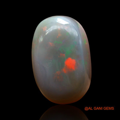 Natural Untreated Fire Opal Loose Gemstone Oval Cabochon From Australia 12.00 Cts 17x11x7 mm AE-966