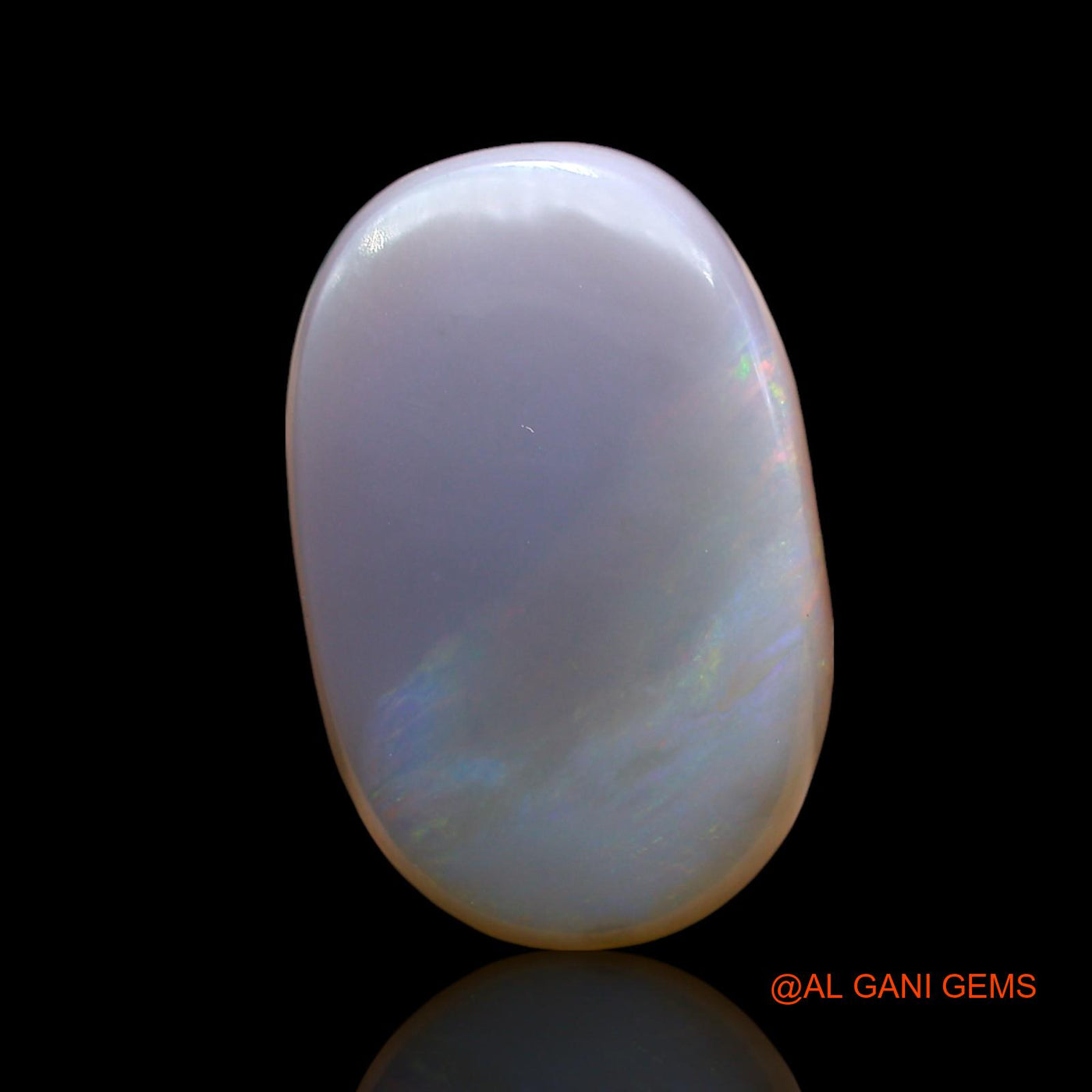 Natural Untreated Fire Opal Loose Gemstone Oval Cabochon From Australia 12.00 Cts 17x11x7 mm AE-966