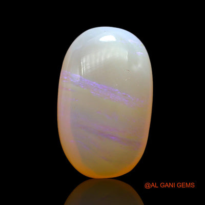9.00 Cts Natural Australian Fire Opal Loose Gemstone Oval Cabochon 18x11x7 mm AE-967