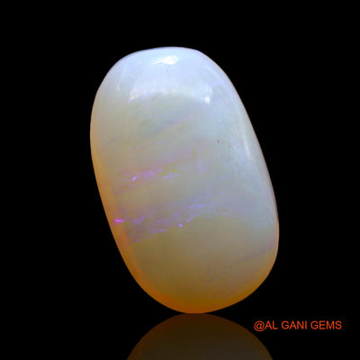 9.00 Cts Natural Australian Fire Opal Loose Gemstone Oval Cabochon 18x11x7 mm AE-967