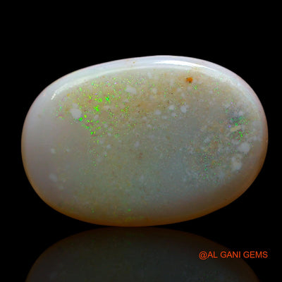 7.00 Cts Unheated Australian Fire Opal Loose Gemstone Oval Cabochon Natural 18x12x4 mm AE-968