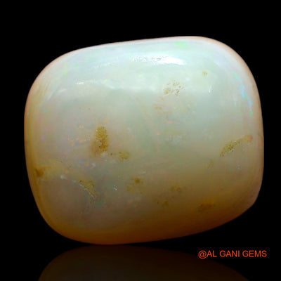 10.00 Cts Unheated Australian Fire Opal Loose Gemstone Oval Cabochon Natural 16x13x6 mm AE-969