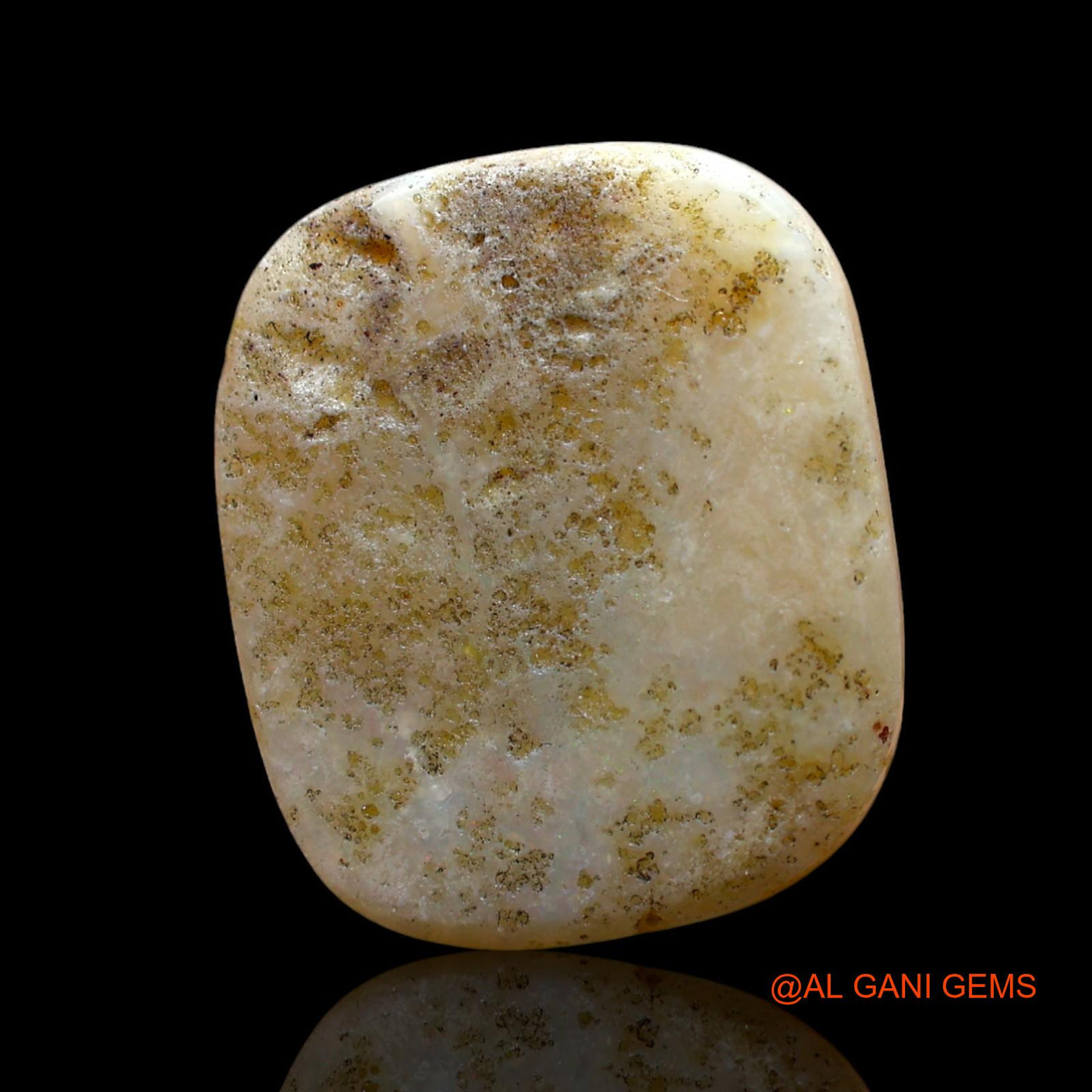 10.00 Cts Unheated Australian Fire Opal Loose Gemstone Oval Cabochon Natural 16x13x6 mm AE-969