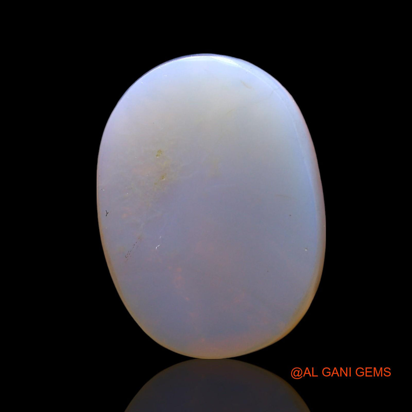 Natural Fire Opal Gemstone 7.00 Cts Loose Oval Cabochon From Australia 16x12x4 mm AE-970
