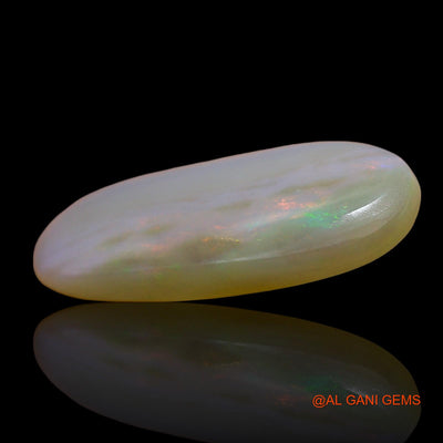 4.00 Cts Unheated Australian Fire Opal Loose Gemstone Oval Cabochon Natural 21x10x3 mm AE-971