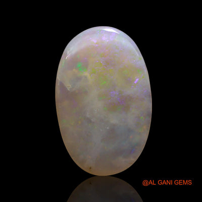 5.00 Cts Natural Australian Fire Opal Loose Gemstone Oval Cabochon 19x12x3 mm AE-972