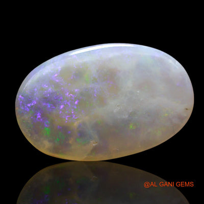 5.00 Cts Natural Australian Fire Opal Loose Gemstone Oval Cabochon 19x12x3 mm AE-972