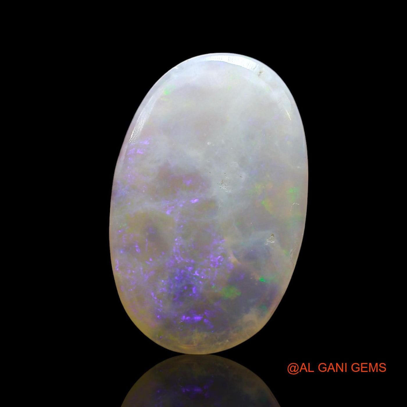 5.00 Cts Natural Australian Fire Opal Loose Gemstone Oval Cabochon 19x12x3 mm AE-972