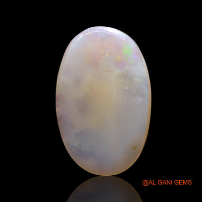 5.00 Cts Natural Australian Fire Opal Loose Gemstone Oval Cabochon 19x12x3 mm AE-972