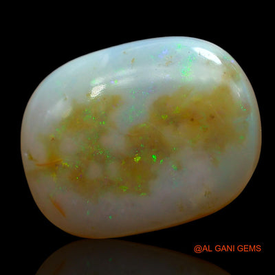 8.00 Cts Natural Australian Fire Opal Loose Gemstone Oval Cabochon 17x13x4 mm AE-973