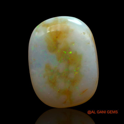 8.00 Cts Natural Australian Fire Opal Loose Gemstone Oval Cabochon 17x13x4 mm AE-973