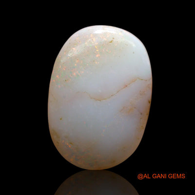 7.00 Cts Natural Australian Fire Opal Loose Gemstone Oval Cabochon 17x12x5 mm AE-975