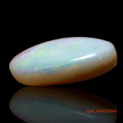 7.00 Cts Natural Australian Fire Opal Loose Gemstone Pear Cabochon 18x11x5 mm AE-977