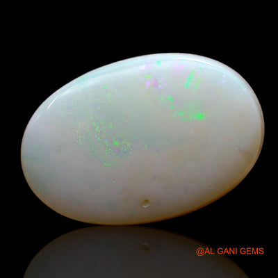 Natural Untreated Fire Opal Loose Gemstone Oval Cabochon From Australia 6.00 Cts 17x11x4 mm AE-978