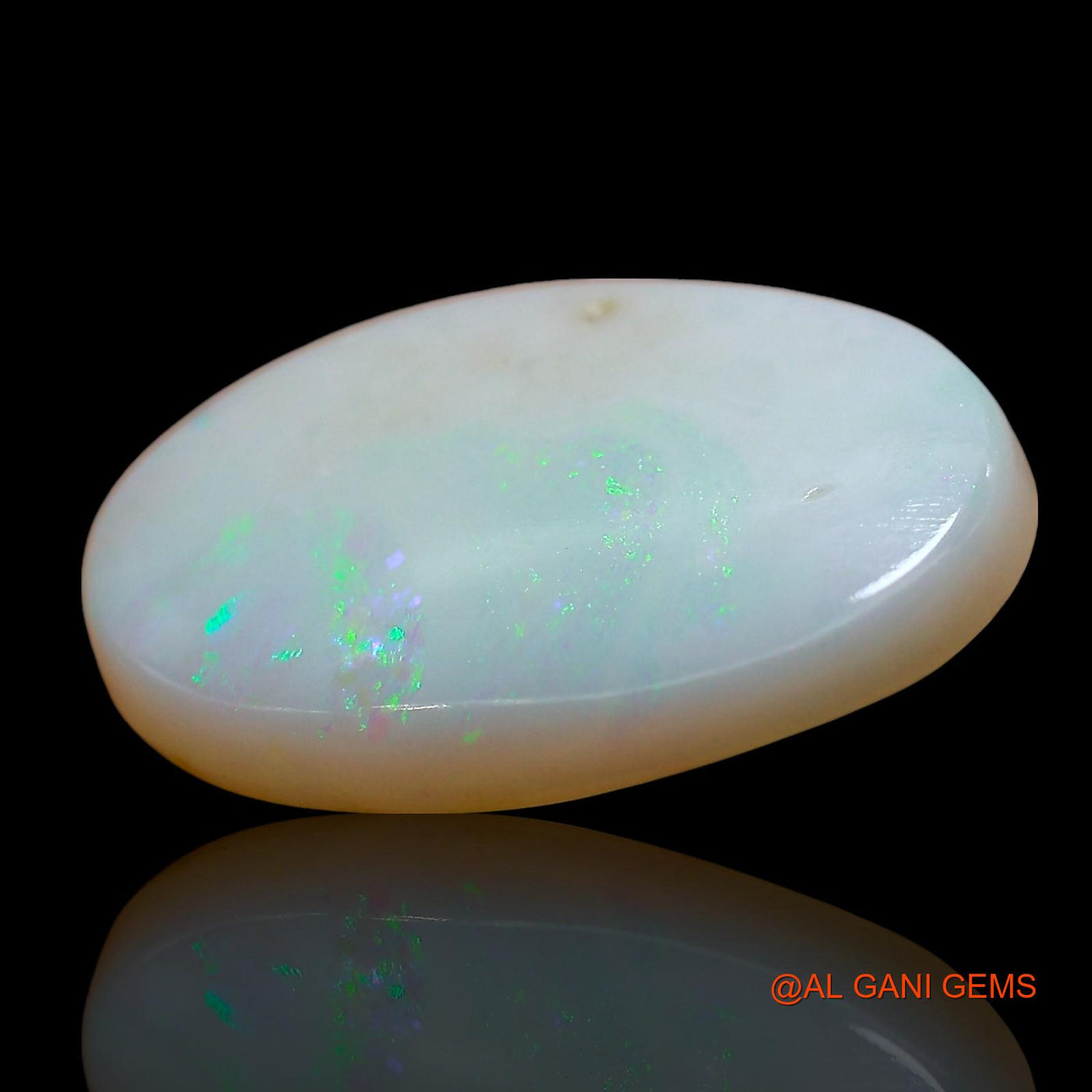 Natural Untreated Fire Opal Loose Gemstone Oval Cabochon From Australia 6.00 Cts 17x11x4 mm AE-978