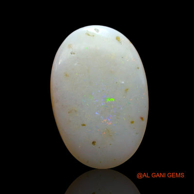 Natural Untreated Fire Opal Loose Gemstone Oval Cabochon From Australia 6.00 Cts 17x11x4 mm AE-978