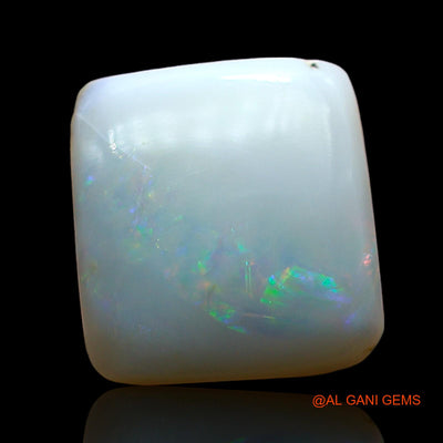 4.00 Cts Unheated Australian Fire Opal Loose Gemstone Square Cabochon Natural 11x10x4 mm AE-97