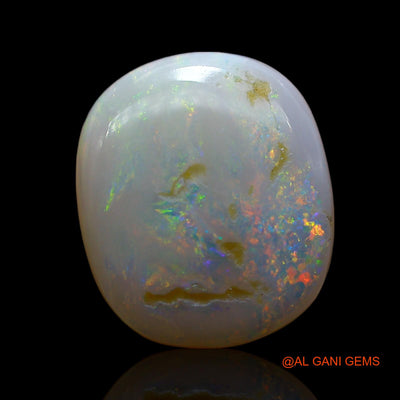 8.00 Cts Natural Australian Fire Opal Loose Gemstone Oval Cabochon 16x13x4 mm AE-980