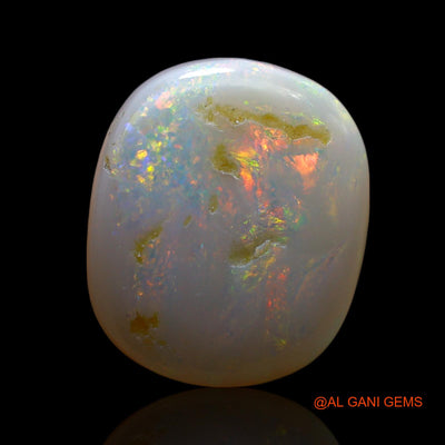 8.00 Cts Natural Australian Fire Opal Loose Gemstone Oval Cabochon 16x13x4 mm AE-980