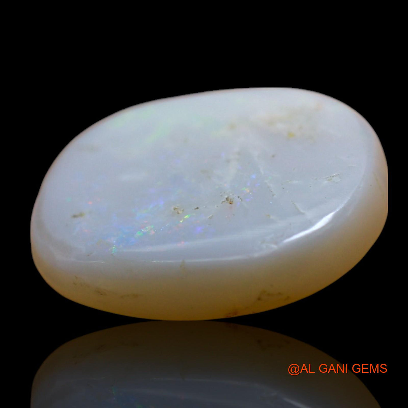 8.00 Cts Natural Australian Fire Opal Loose Gemstone Oval Cabochon 16x13x4 mm AE-980
