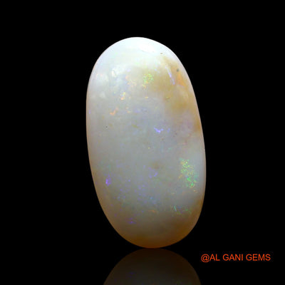 5.00 Cts Natural Australian Fire Opal Loose Gemstone Oval Cabochon 19x10x3 mm AE-981