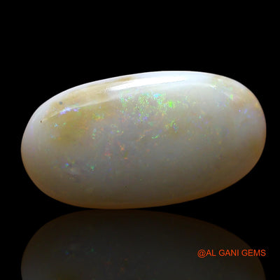 5.00 Cts Natural Australian Fire Opal Loose Gemstone Oval Cabochon 19x10x3 mm AE-981