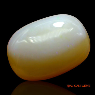 Natural Fire Opal Gemstone 10.00 Cts Loose Oval Cabochon From Australia 17x12x7 mm AE-982
