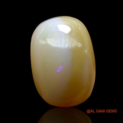Natural Fire Opal Gemstone 10.00 Cts Loose Oval Cabochon From Australia 17x12x7 mm AE-982