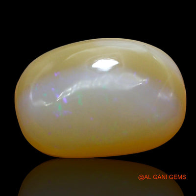 Natural Fire Opal Gemstone 10.00 Cts Loose Oval Cabochon From Australia 17x12x7 mm AE-982