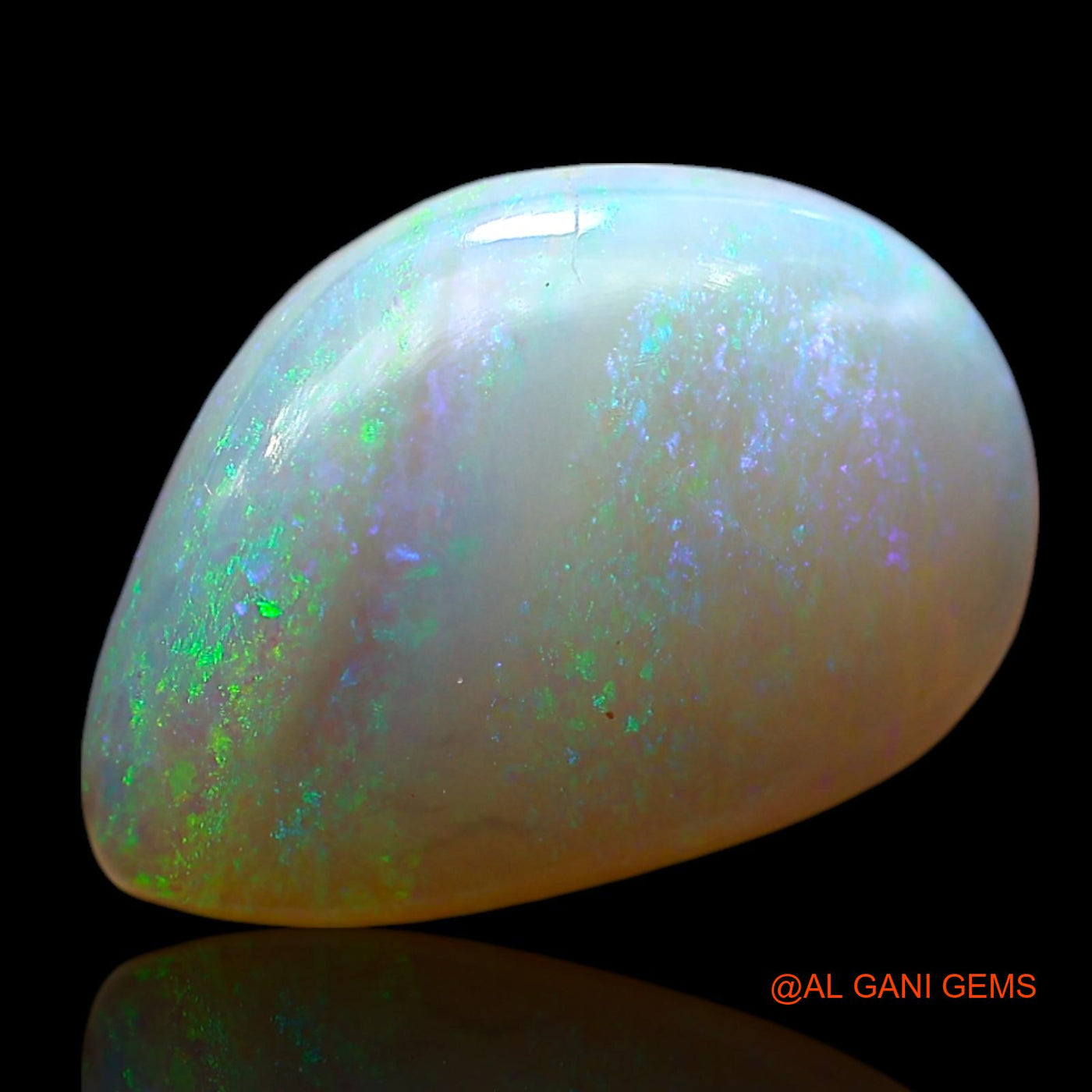 8.00 Cts Natural Australian Fire Opal Loose Gemstone Fancy Cabochon 17x12x5 mm AE-984