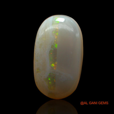 7.00 Cts Natural Australian Fire Opal Oval Cabochon Loose Gemstone For Jewelry 18x10x5 mm AE-985