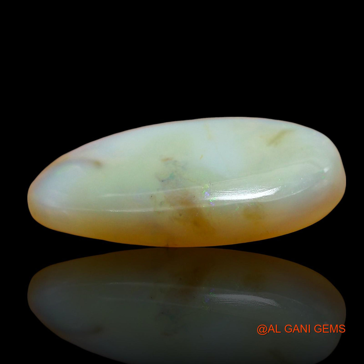 6.00 Cts Natural Australian Fire Opal Loose Gemstone Oval Cabochon 19x11x4 mm AE-986