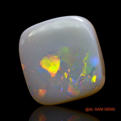 9.00 Cts Unheated Australian Fire Opal Loose Gemstone Oval Cabochon Natural 14x13x6 mm AE-988