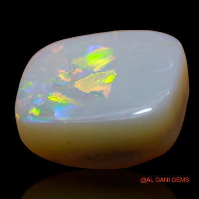9.00 Cts Unheated Australian Fire Opal Loose Gemstone Oval Cabochon Natural 14x13x6 mm AE-988