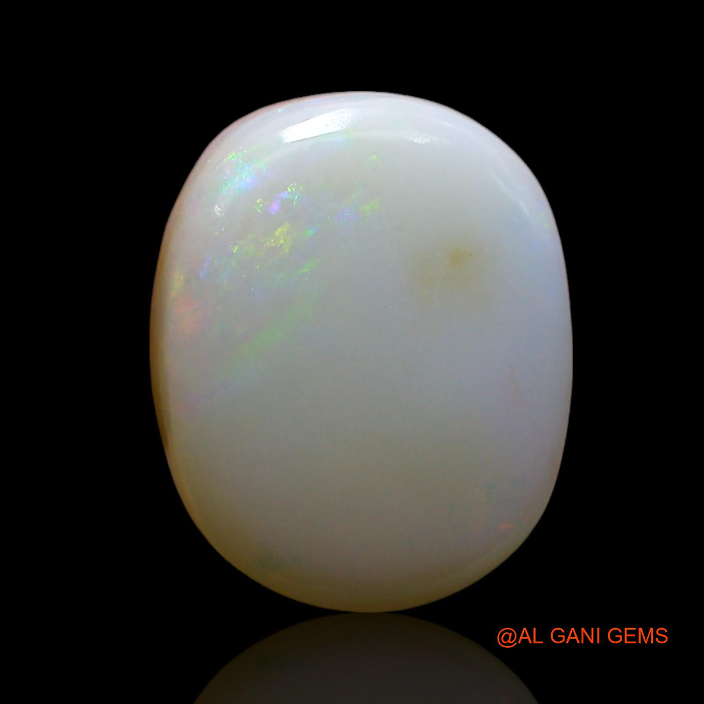 10.00 Cts Natural Australian Fire Opal Loose Gemstone Oval Cabochon 15x12x6 mm AE-990