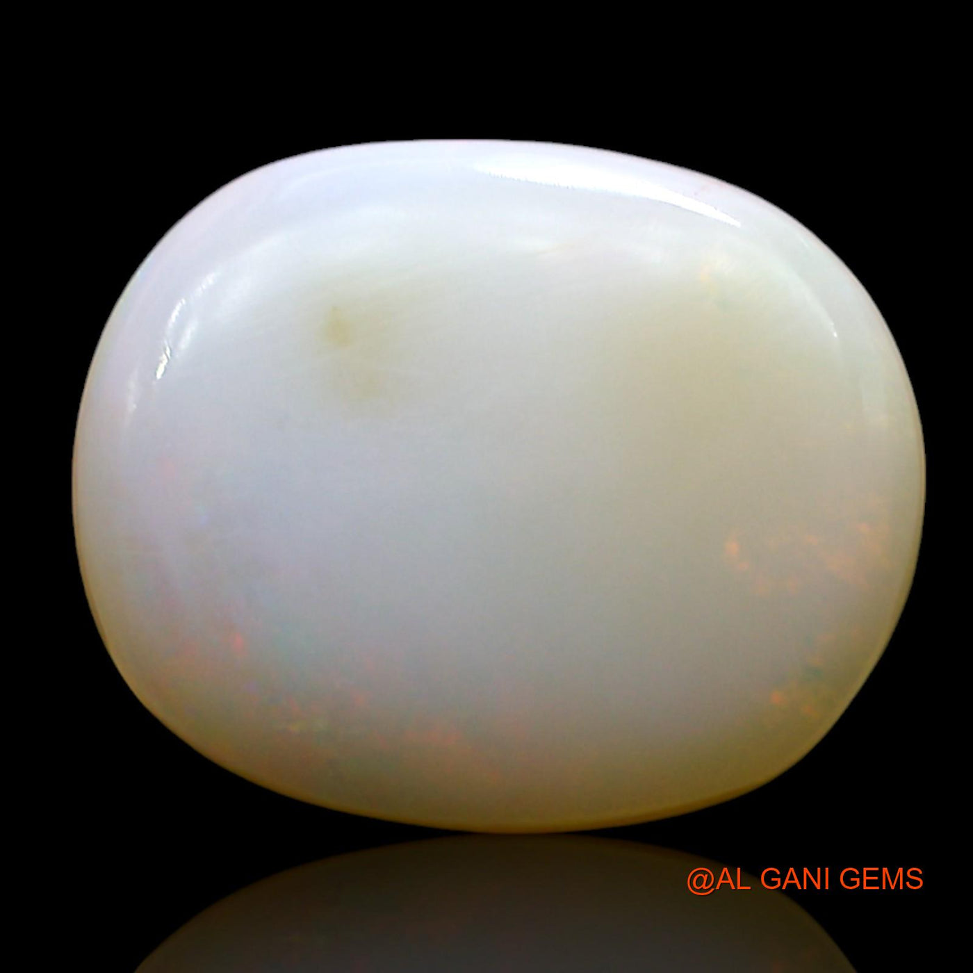10.00 Cts Natural Australian Fire Opal Loose Gemstone Oval Cabochon 15x12x6 mm AE-990