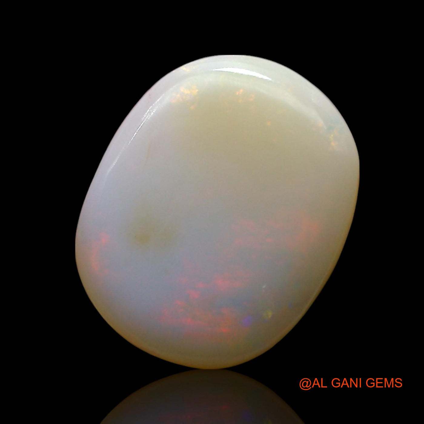 10.00 Cts Natural Australian Fire Opal Loose Gemstone Oval Cabochon 15x12x6 mm AE-990