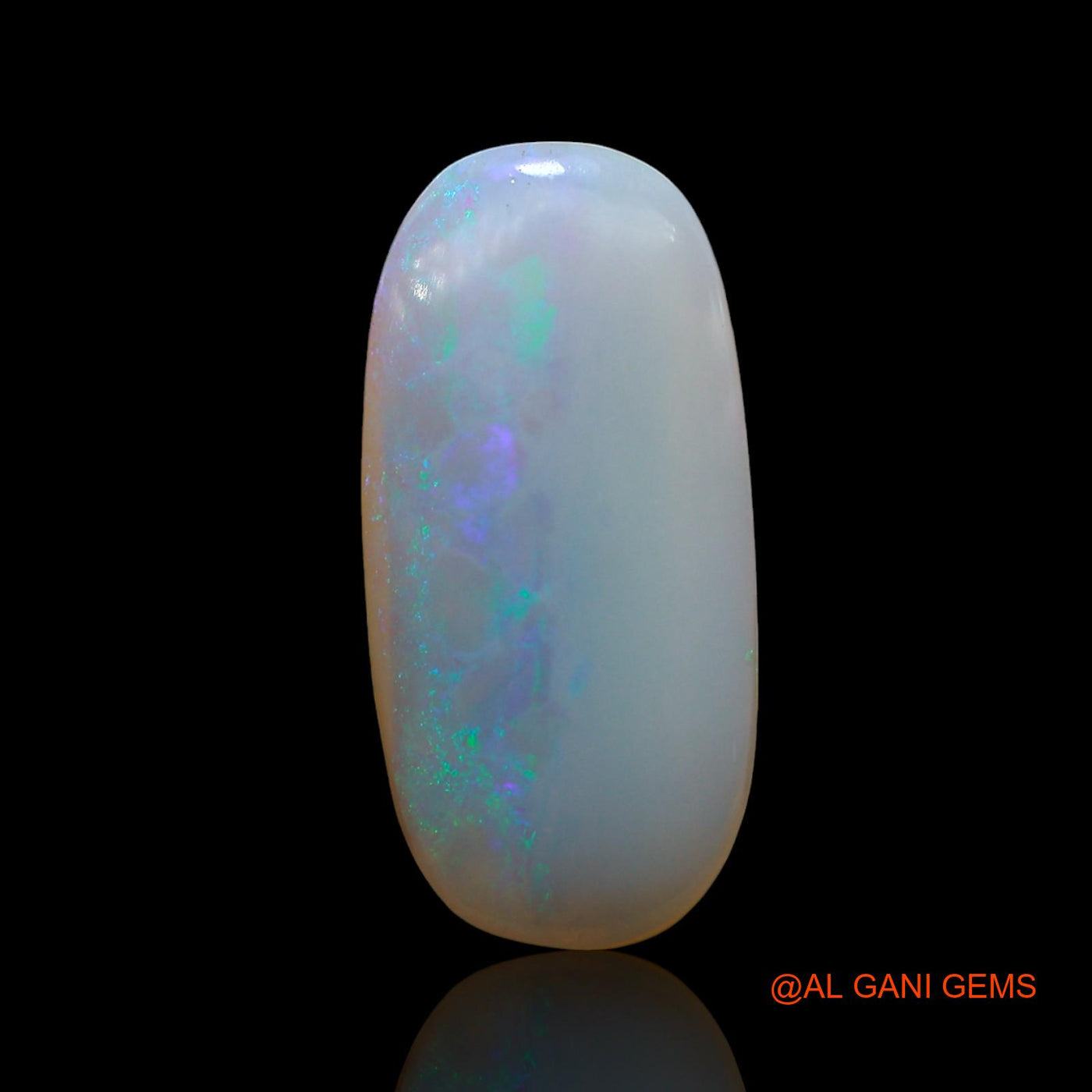 4.00 Cts Natural Australian Fire Opal Oval Cabochon Loose Gemstone For Jewelry 19x9x3 mm AE-991