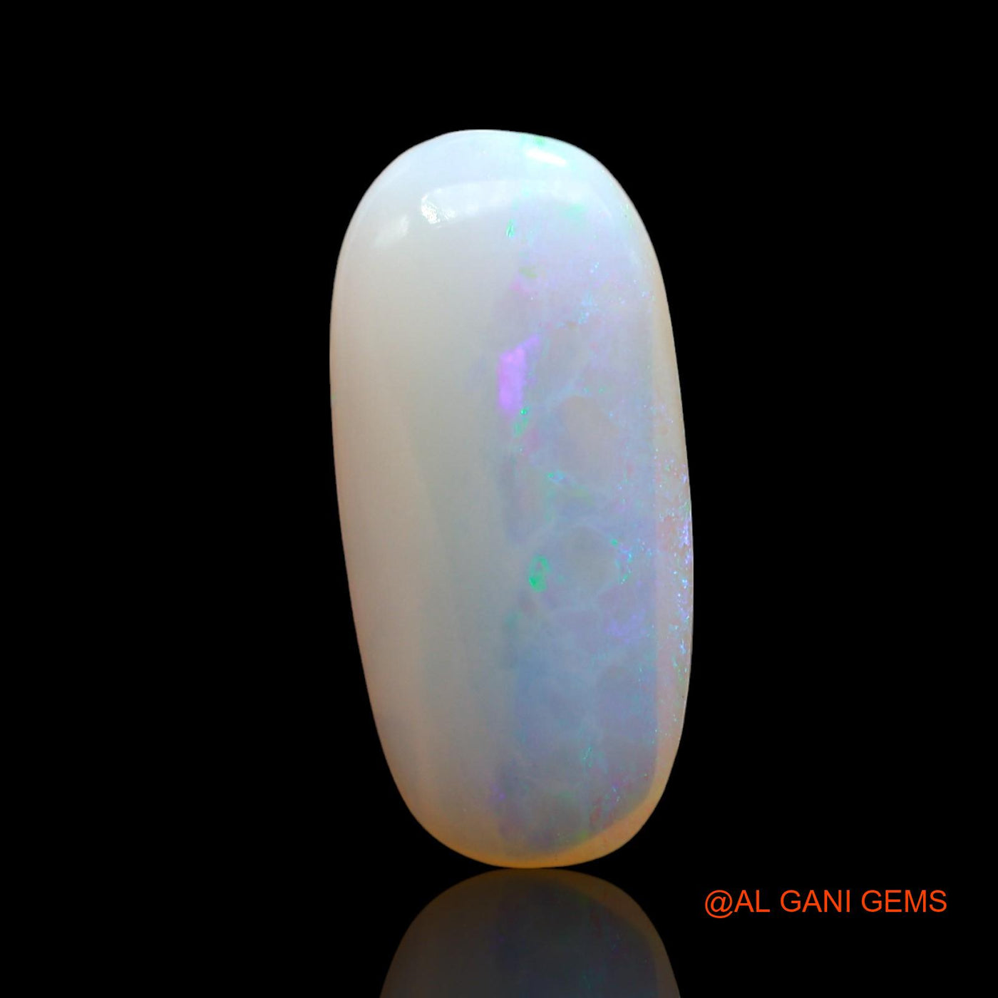 4.00 Cts Natural Australian Fire Opal Oval Cabochon Loose Gemstone For Jewelry 19x9x3 mm AE-991