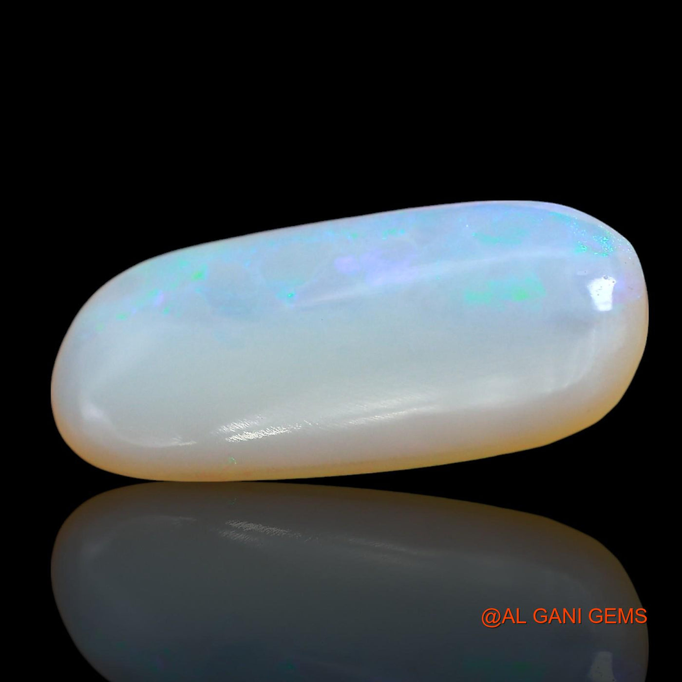 4.00 Cts Natural Australian Fire Opal Oval Cabochon Loose Gemstone For Jewelry 19x9x3 mm AE-991