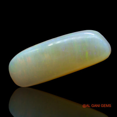 Natural Untreated Fire Opal Loose Gemstone Fancy Cabochon From Australia 7.00 Cts 20x7x6 mm AE-992