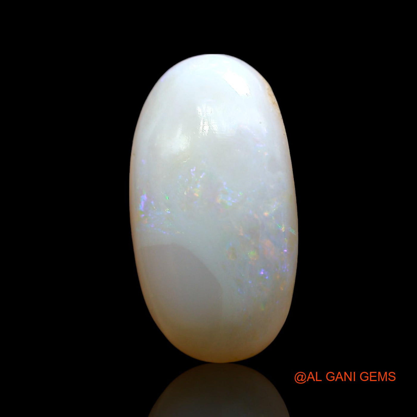 5.00 Cts Natural Australian Fire Opal Loose Gemstone Oval Cabochon 18x10x4 mm AE-993