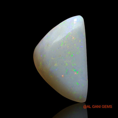 7.00 Cts Natural Australian Fire Opal Loose Gemstone Trillion Cabochon 14x14x7 mm AE-994