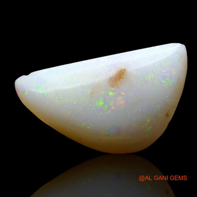 7.00 Cts Natural Australian Fire Opal Loose Gemstone Trillion Cabochon 14x14x7 mm AE-994