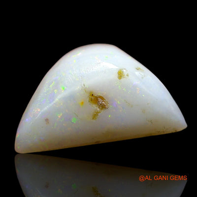 7.00 Cts Natural Australian Fire Opal Loose Gemstone Trillion Cabochon 14x14x7 mm AE-994