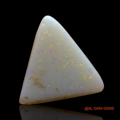 7.00 Cts Natural Australian Fire Opal Loose Gemstone Trillion Cabochon 14x14x7 mm AE-994