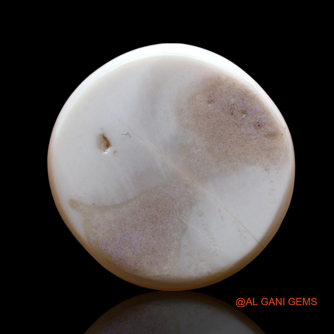 Natural Fire Opal Gemstone 10.00 Cts Loose Oval Cabochon From Australia 15x15x6 mm AE-995