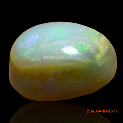 Natural Fire Opal Gemstone 8.00 Cts Loose Oval Cabochon From Australia 15x11x7 mm AE-997