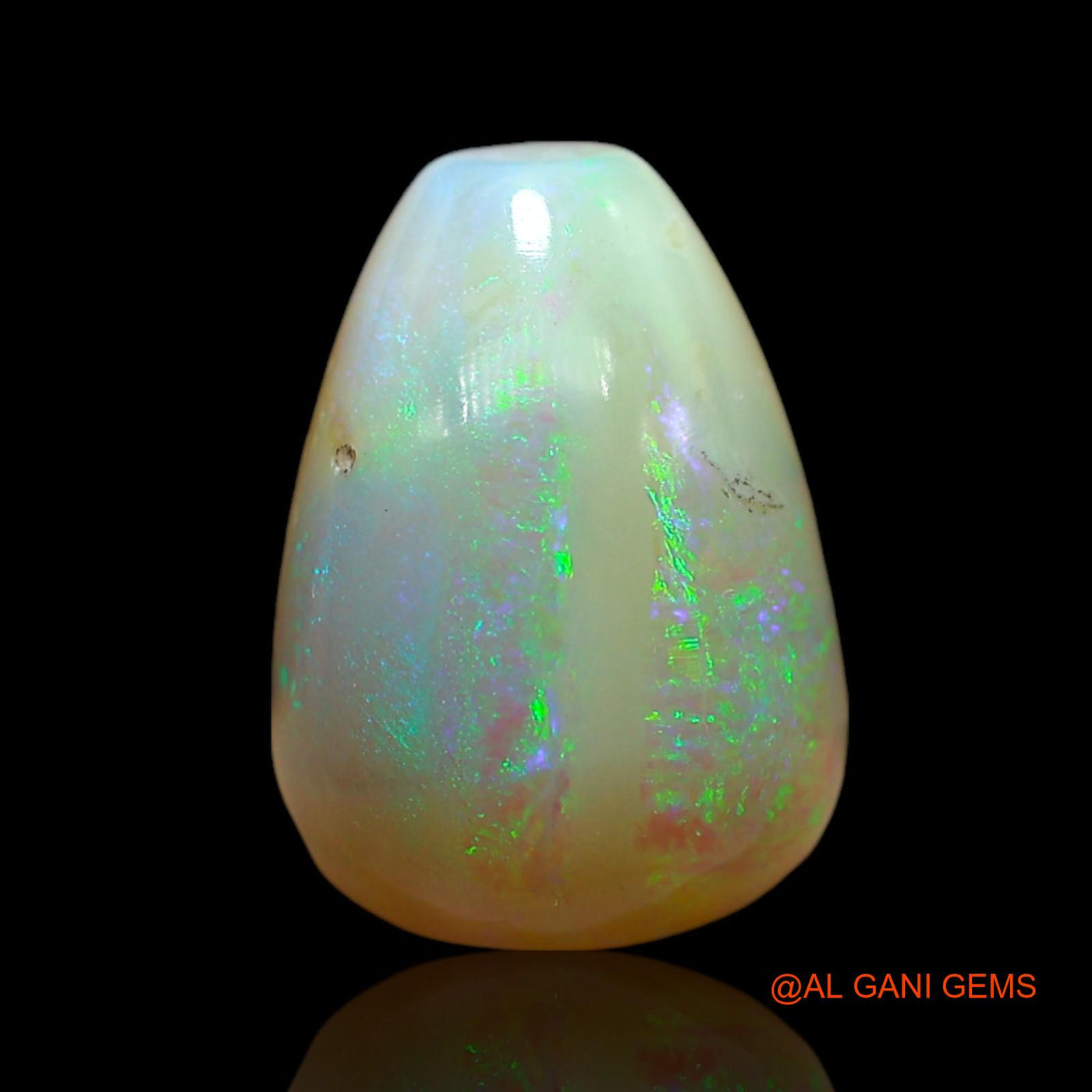 9.00 Cts Natural Australian Fire Opal Loose Gemstone Fancy Cabochon 14x10x10 mm AE-999